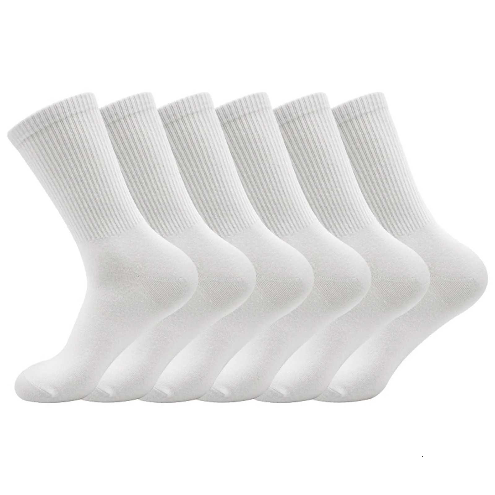 3-6 Pack Crew Socks for Men Women - Soft Cotton Socks - Casual Calf SocksT251209