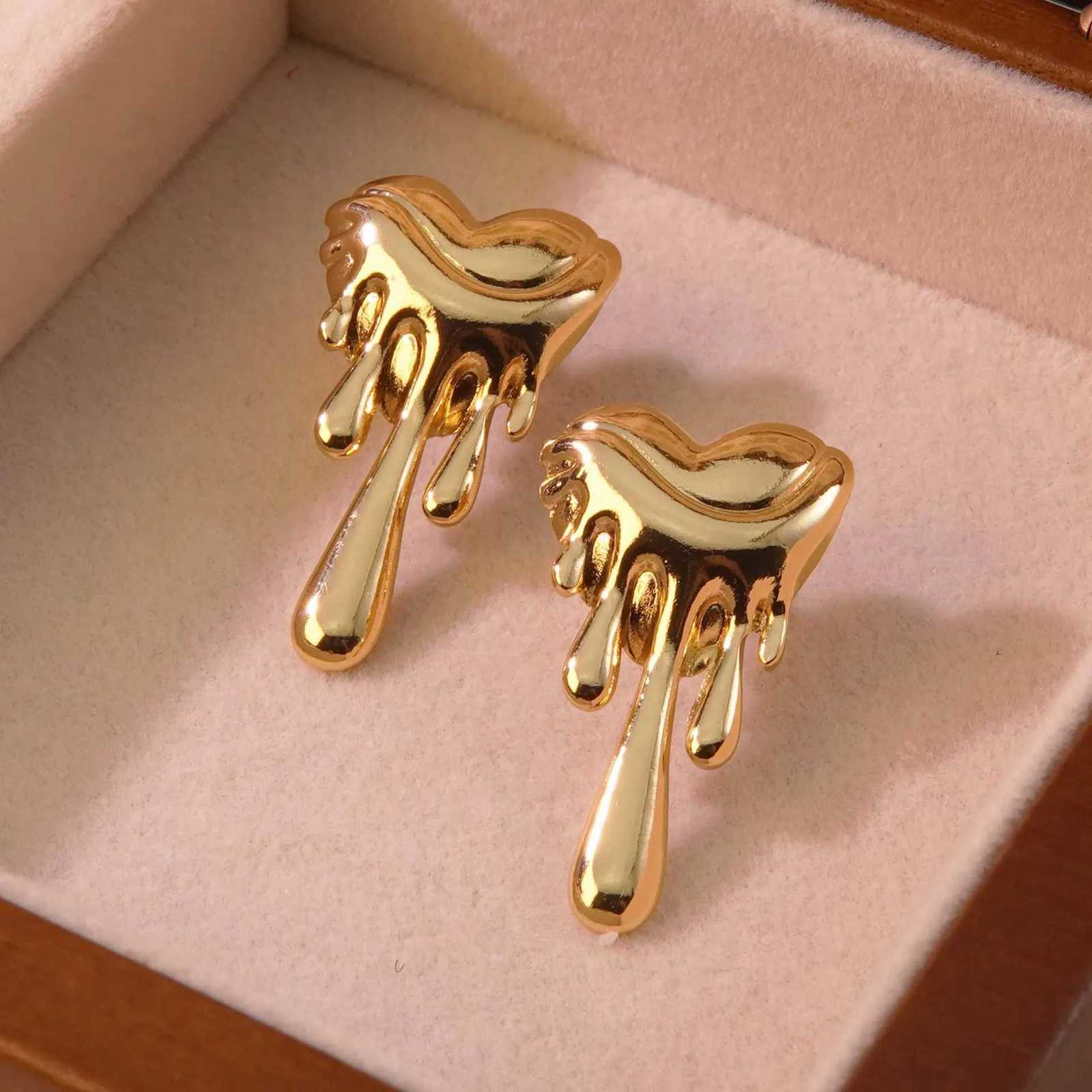 Htpwe Stainless Steel Butterfly Various Styles Women 18k Gold Plated Couple Holiday Gift Earrings Party Jewelry K251209 H260129