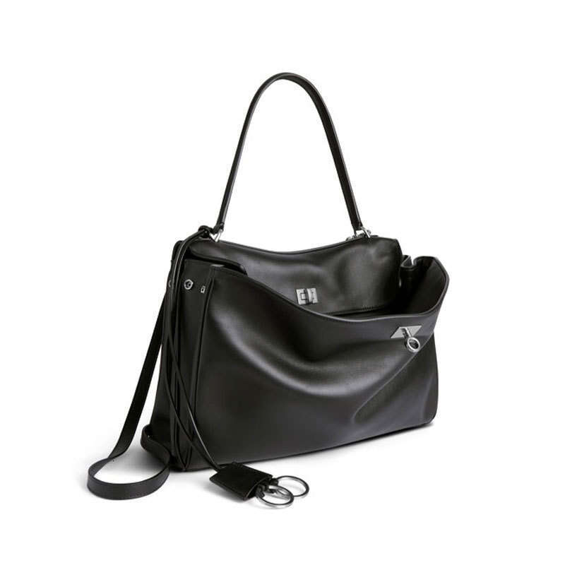 Genuine Leather Women's Rodeo Large Capacity Commuter Tote B Brand Same Style Handbag Shoulder Bag for Women