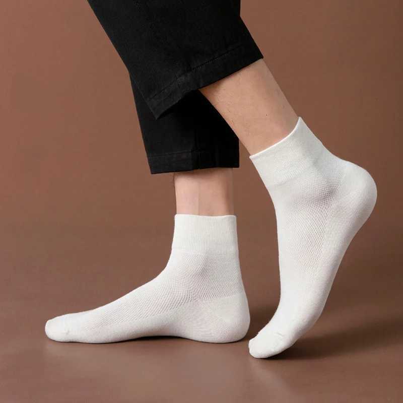 3 Pairs Cotton Men Socks High Quality Casual Soft Breathable Fashion Simple Business Dress Solid Solor Middle Tube Sosk for MaleT251209