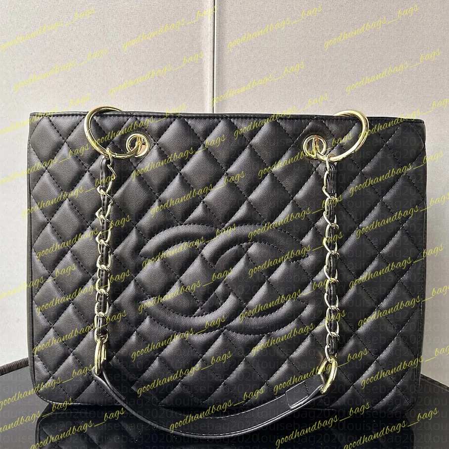 7AAA Designer Bags GST Luxurys Bags Grade Caviar Cow Leather Classic Quilted Plaid Metal Chain Shoulder Bags Women's Shopping Vintage Handbags 3366 backpack Wallet