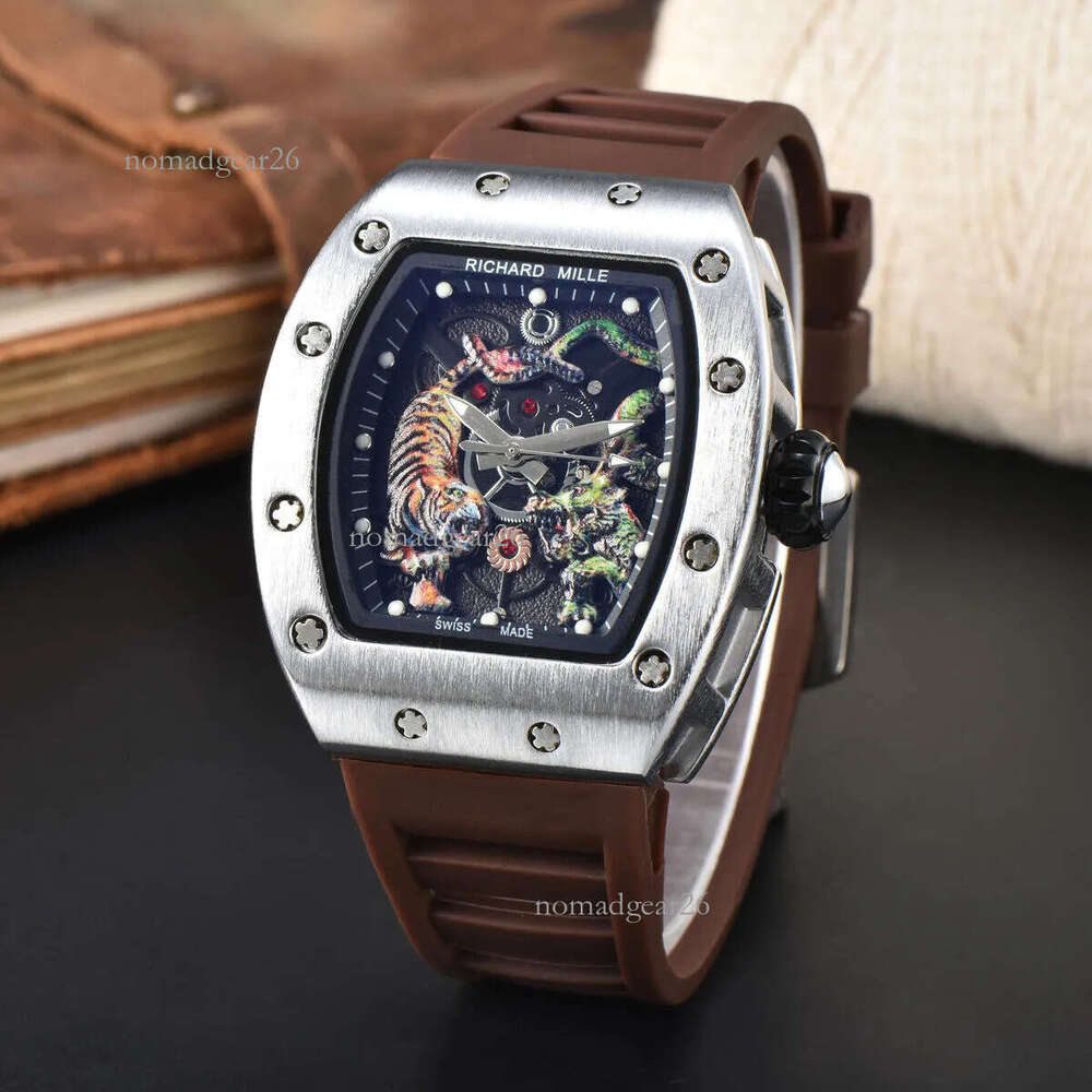 Richerd Miller Watch Designer Functional Watch Business Daily Wear And Outdoor Travel With A High Aesthetic Waterproof Trendy Fashion Watch d91