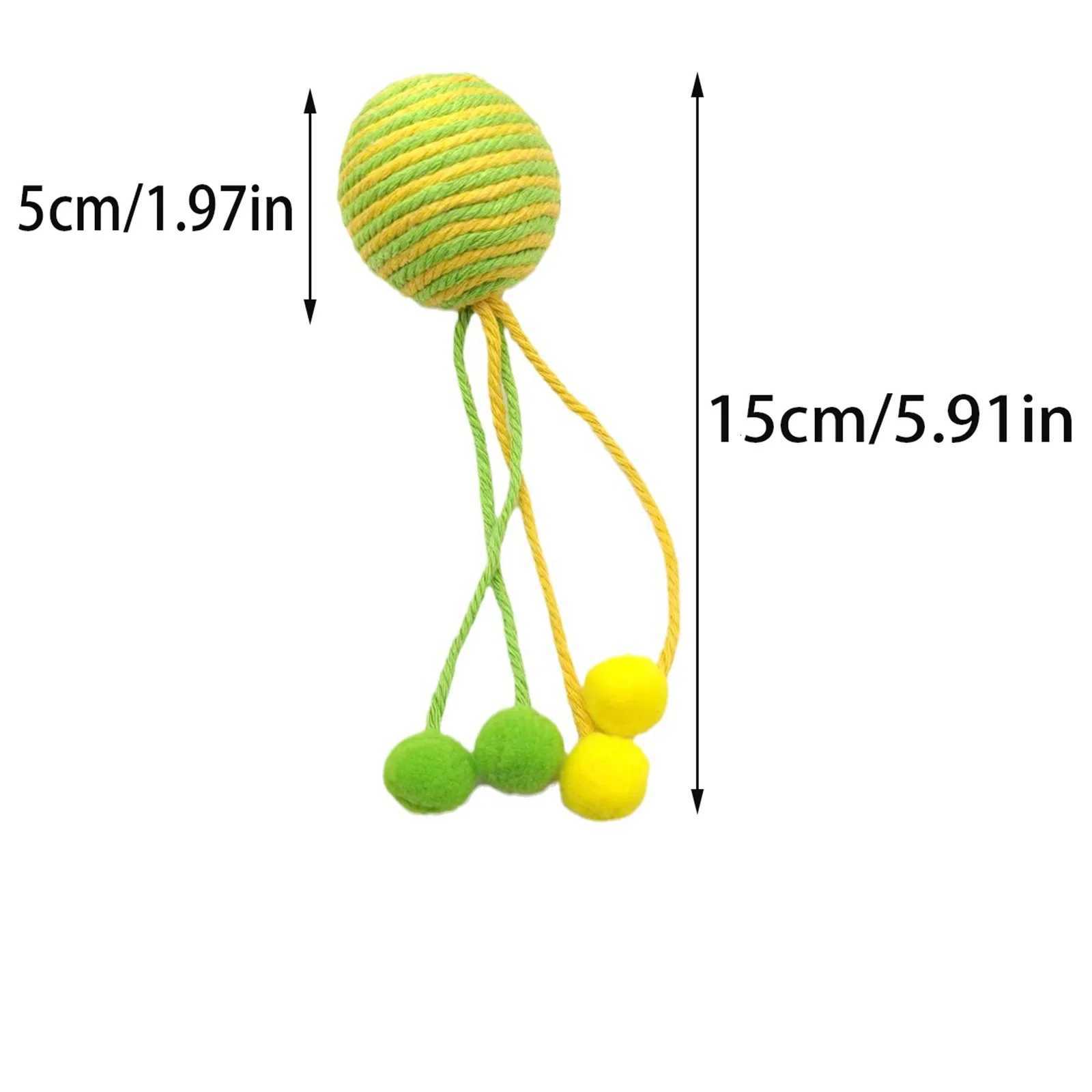 Creative Pet Ball Pet Toys Indoor Interactive Pet Ball Small Cats Dogs Fun Toy For Kitten Teeth Cleaning Pet Supplies M251209