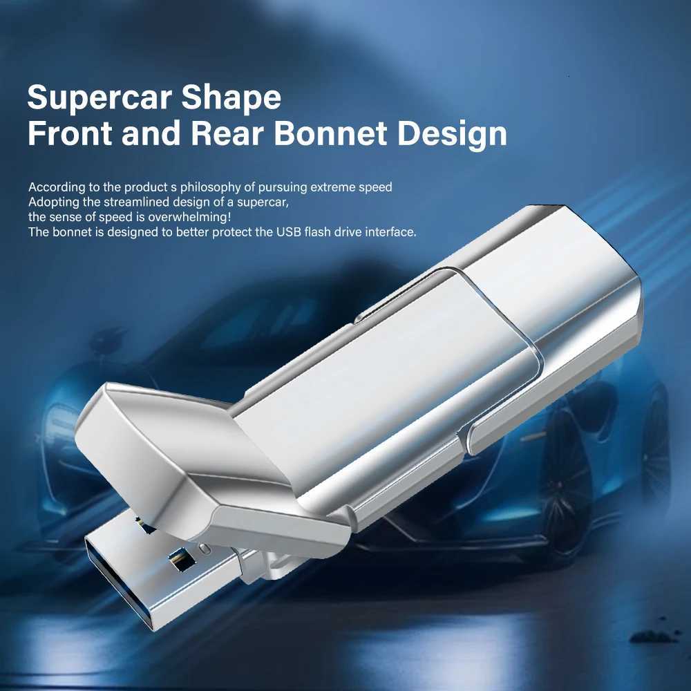 JASTER TYPE-C Fashion Metal Pen drive 64GB 32GB Waterproof USB 20 Flash Drives 16GB 8GB 4GB Memory stick Business gift U disk C251209