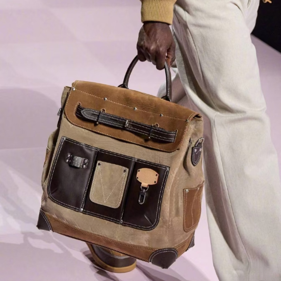 10a mirror quality workwear steamer 30 handbag suede leather bag designer bag crossbody bag backpack shoulder bag genuine leather single shoulder messenger bag