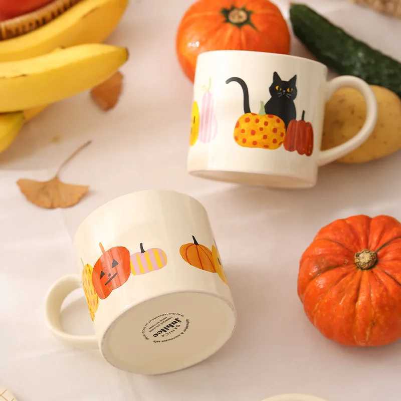 Ins Style g Creative Cute Cup Ceramic High Aesthetic Value Household Coffee Cup H251209