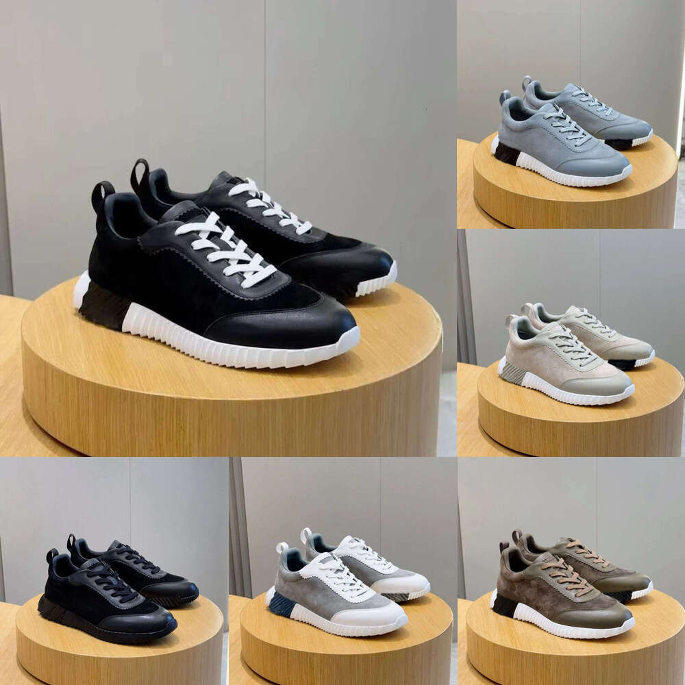 designer Mens shoe Comfort Ultra-lightweight dress formal casual running Sports office Walking shoes Suede Mesh Calf Leather platform Trainers Bouncing Sneakers