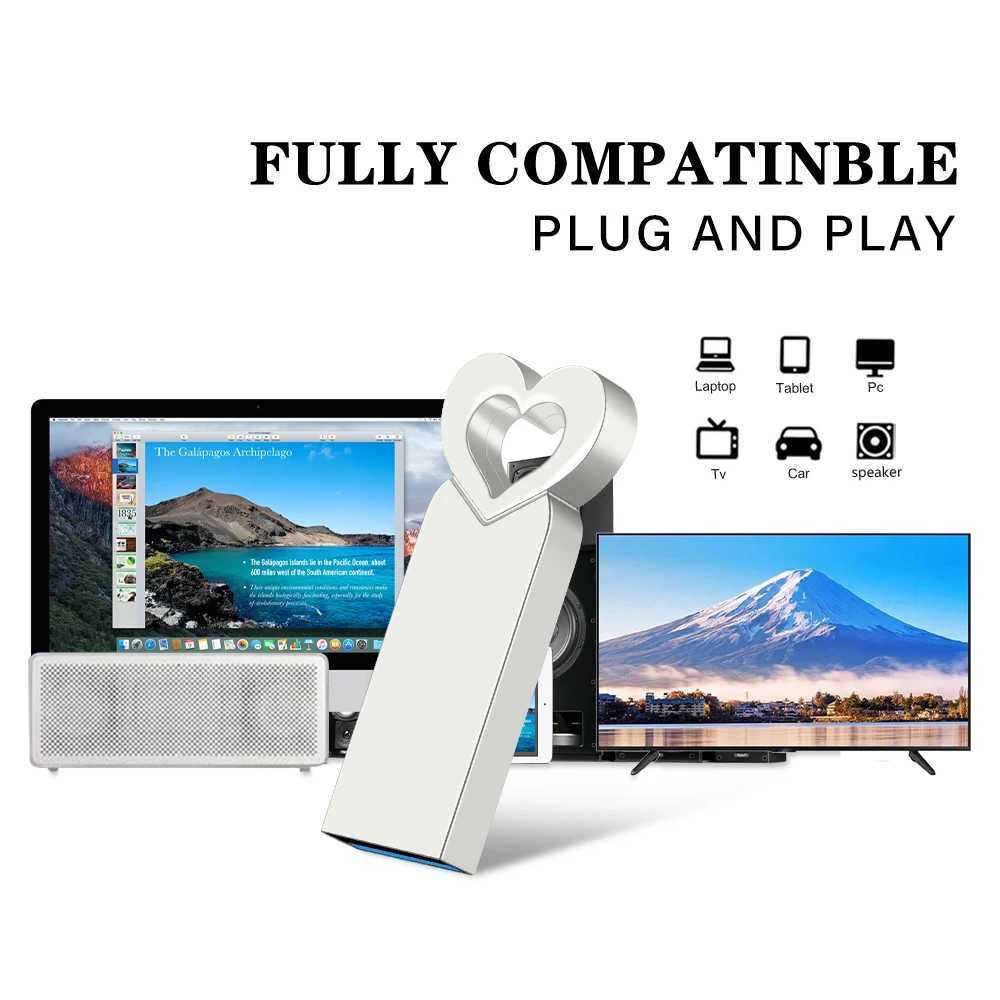 High Speed USB30 128GB Business Gift USB 30 Flash Drive 64GB Shape Pen Drive 32GB Metal Memory Stick 16GB USB Stick 8GB C251209