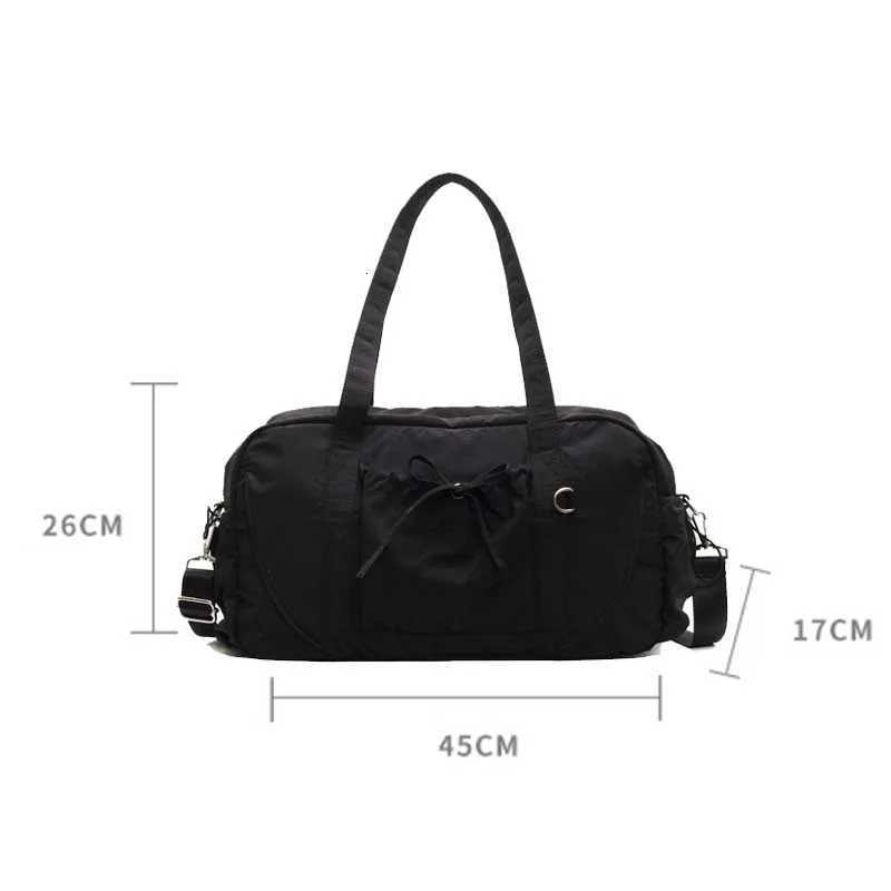 New Travel Bag Large Capacity Shoder Portable Lage Bag Travel Storage Bag Boarding Bags Sports Fitness Bags for Wen Y251209