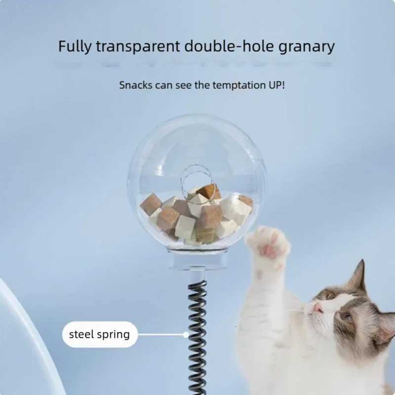 Hot cat toys from the high cat stick Cat Turntable ball Cat cat toy Cat turntable leaky food toy set pet supplies M251209