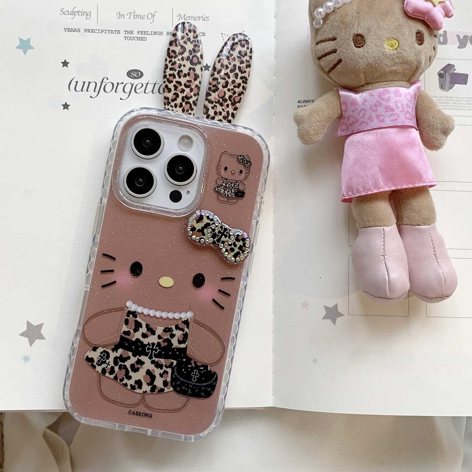er Cute Rabbit Ears Phone Case for iPhone 14 15 16 17 Pro Max - Birthday Gift Melody Design Latest Item C251209