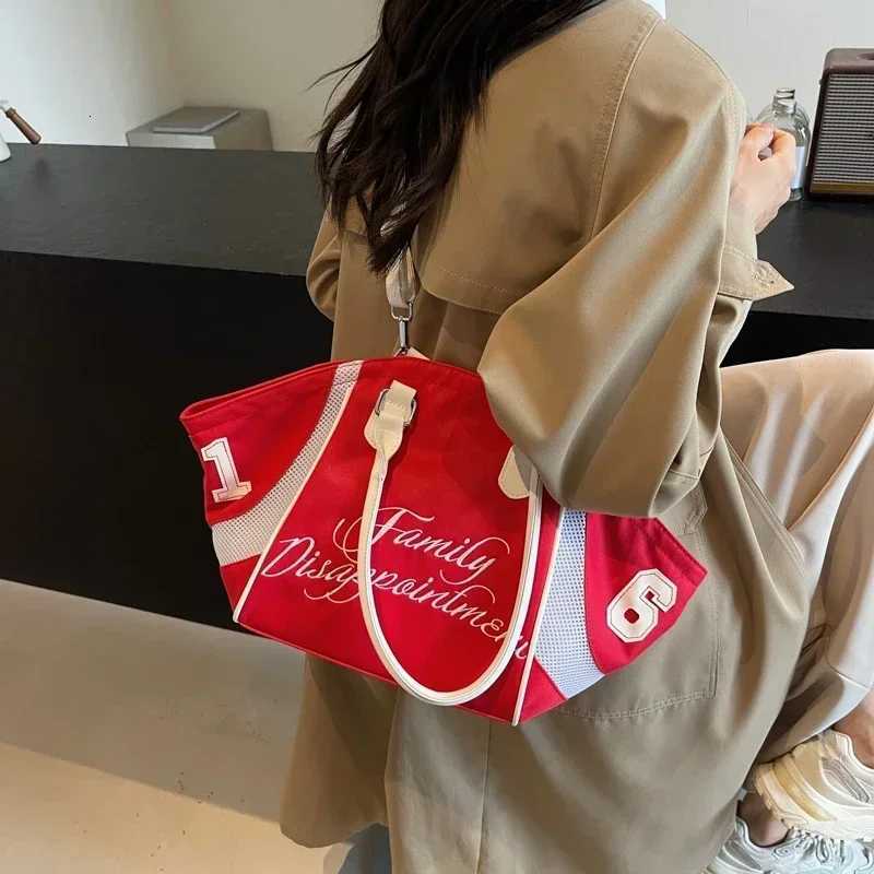 Nyl Zipper 2024 High Quality Wens Handbag Solid Color High Beauty Fi Shoder Bag Soft Versatile Cmuter Tote Bag Y251209