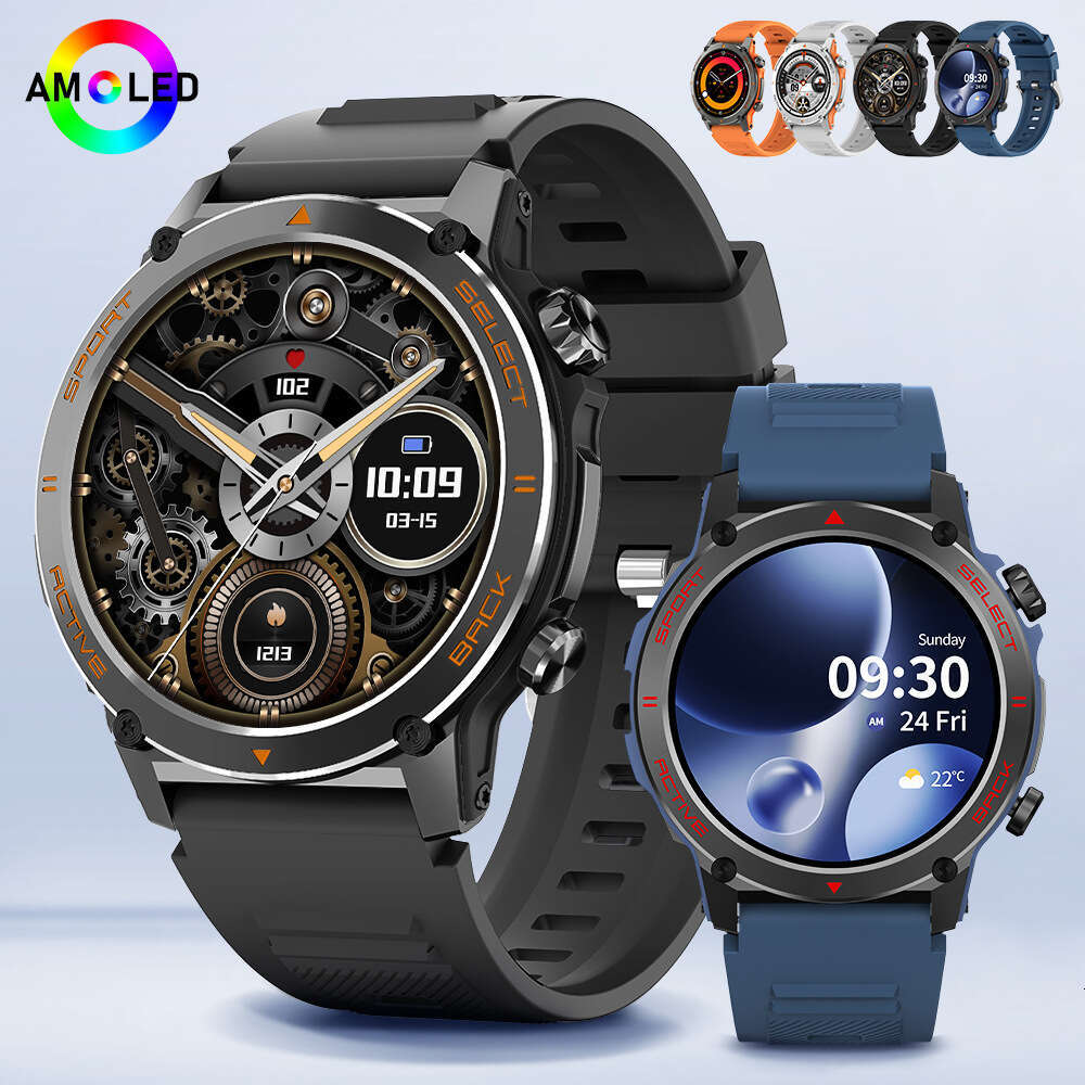 Famous Brand Z Sports Watch AMOLED Outdoor Waterproof Smart Health Monitoring Dial