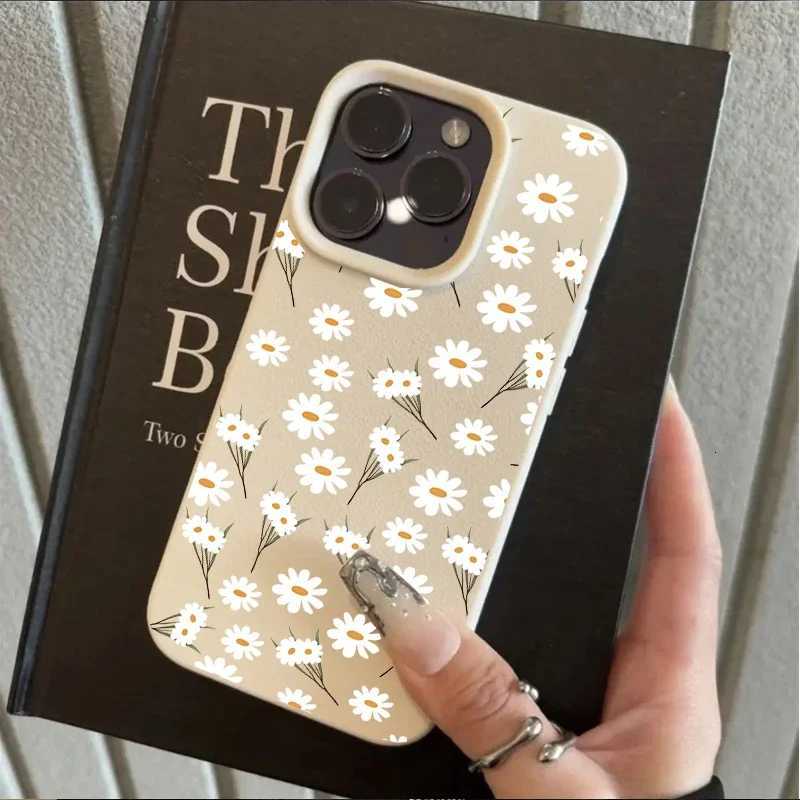 Cute Style Daisy White Small Flower Case For MI 15T 14T Pro 15 tra 13T X7 X6 X5 F5 F6 M7 M6 Pro F7 tra X3 GT NFC C251209