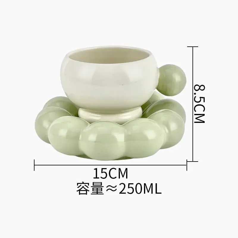 Fashion High Aesthetic Premium Afternoon Tea Coffee Cup Dish Set Couples He Ceramic g Off Design Afternoon Tea Cup H251209