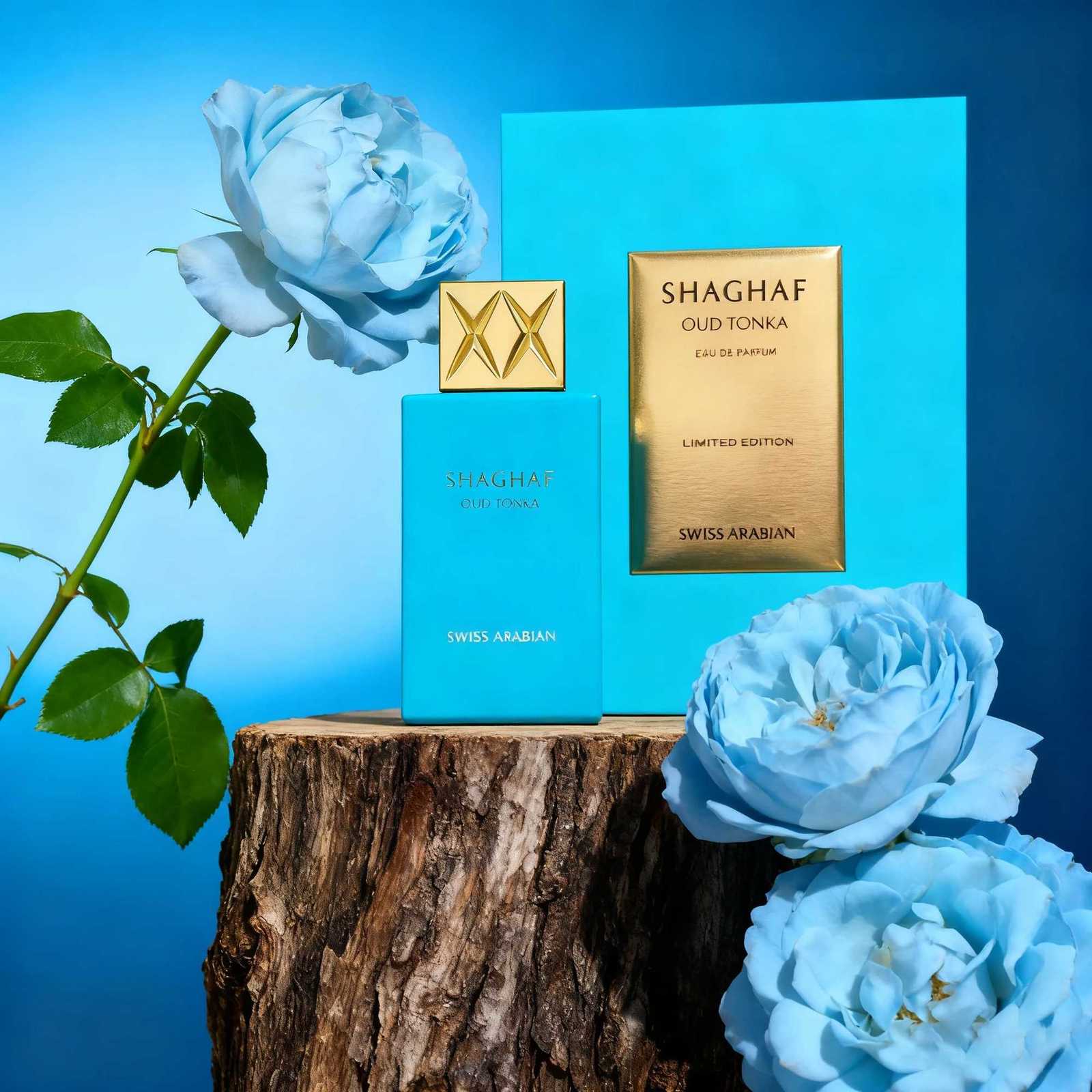 Swiss Arabian Shaghaf Oud Tonka perfume 75ml collides with the wood tone and each spray is a luxury smell feastT251209