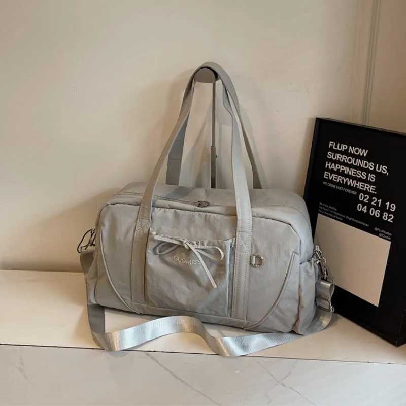 New Travel Bag Large Capacity Shoder Portable Lage Bag Travel Storage Bag Boarding Bags Sports Fitness Bags for Wen Y251209