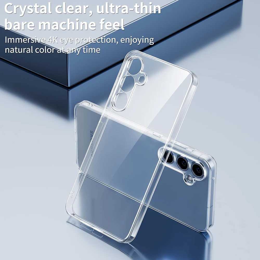 tra Thin Silicone Soft Case For Galaxy S24 FE Plus tra Clear Back Cover For S 24 S24 S24FE 5G Shell C251209