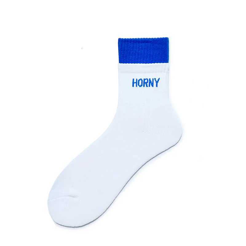 Socks Men Calcetines Hombre Basketball Socks Meias Masculina Casual Fashion Cotton Sock Sweat Sport Middle Tube Letter SocksT251209