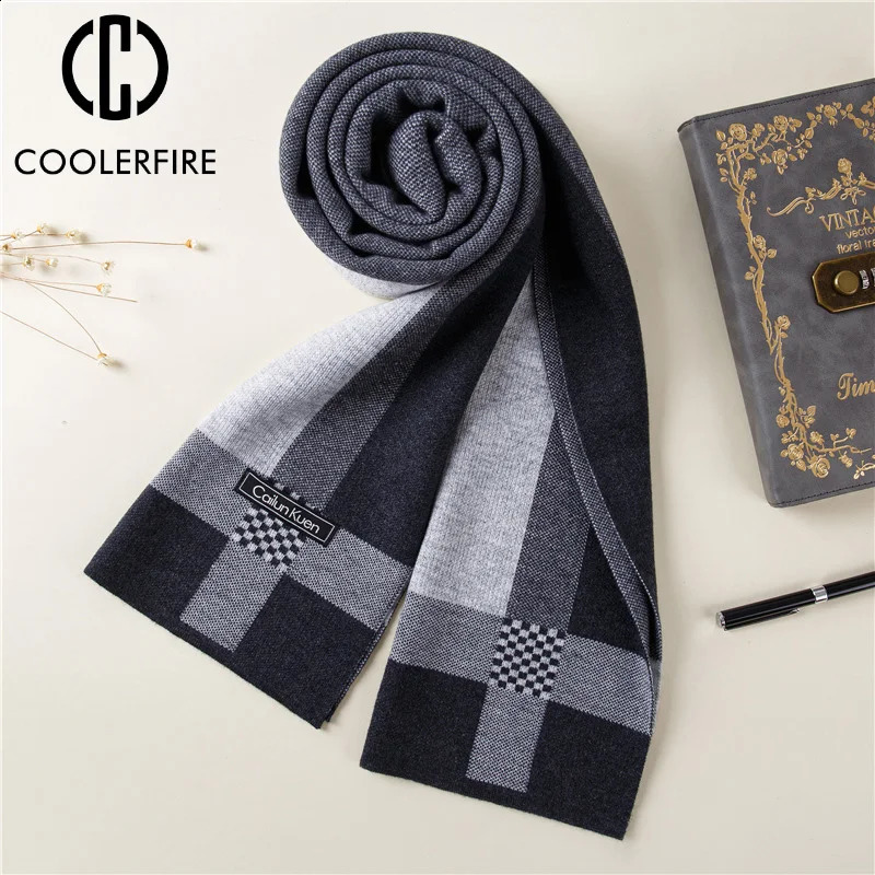 Cashmere Men Scarf … - image