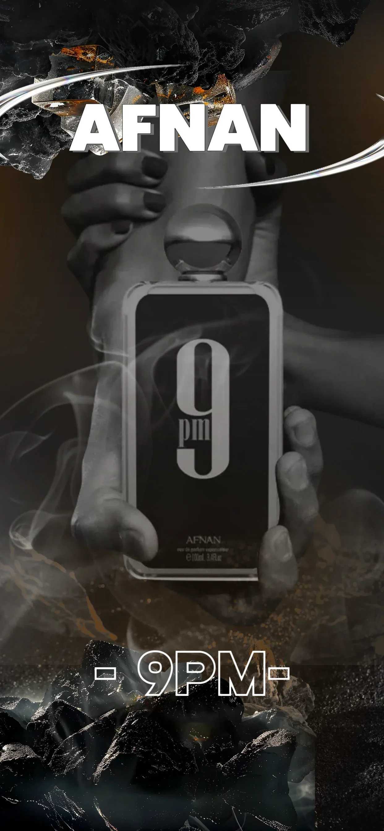 Original Afnan 9PM Eau de Parfum Inspired Luxury Fragrance for Men Sweet Vanilla Amber Scent Long Lasting Niche PerfumeT251209