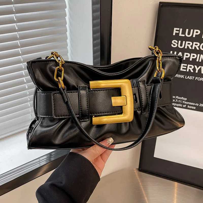 Fi wens shoder bag crinkled handbag fem luxury designer bag ladies chains totes purse wen bags shoder sac femme Y251209