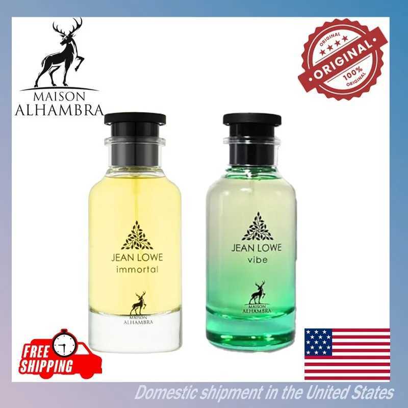 100ML Maison Alhambra Jean Lowe Immortal Alhambra Jean Lowe Vibe Arabian Womens Perfume Cologne for Man Pheromone PerfumeT251209