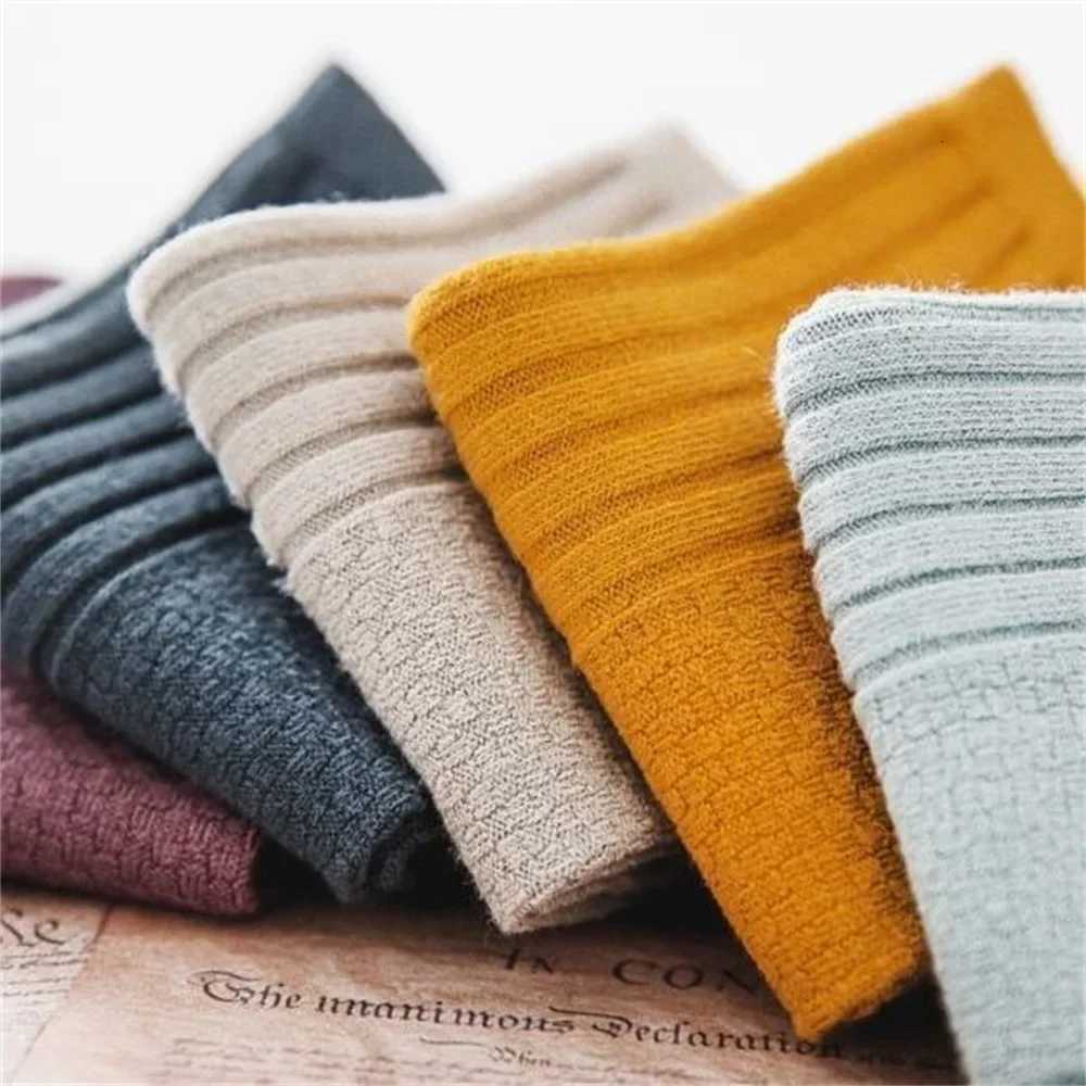 5 Pairs Ribbed Cotton Men Socks High Quality Short Low Tube Sports Male Casual Soft Socks Women Breathable Summer SoxT251209