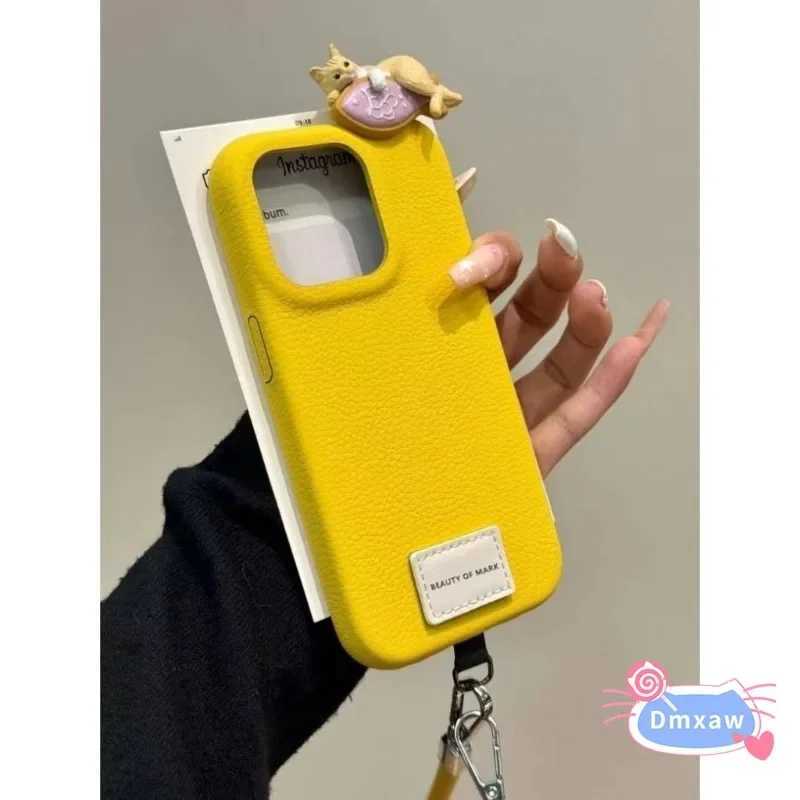 For 14 13 Pro 12 12S 12X F6 F5 F3 X6 X5 Pro X4 GT 5G 4G Phone Caser 3D Funny Cat Leather Casing Cute Cat Cover C251209