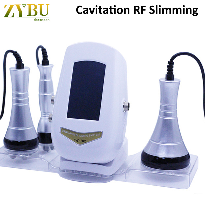 3in1 Multipolar Ultrasonic RF Body Shaping Machine Facial and Body Firming Fat Burning 40K Cavitation Slimming Weight Reduce Cellulite Removal Face Li