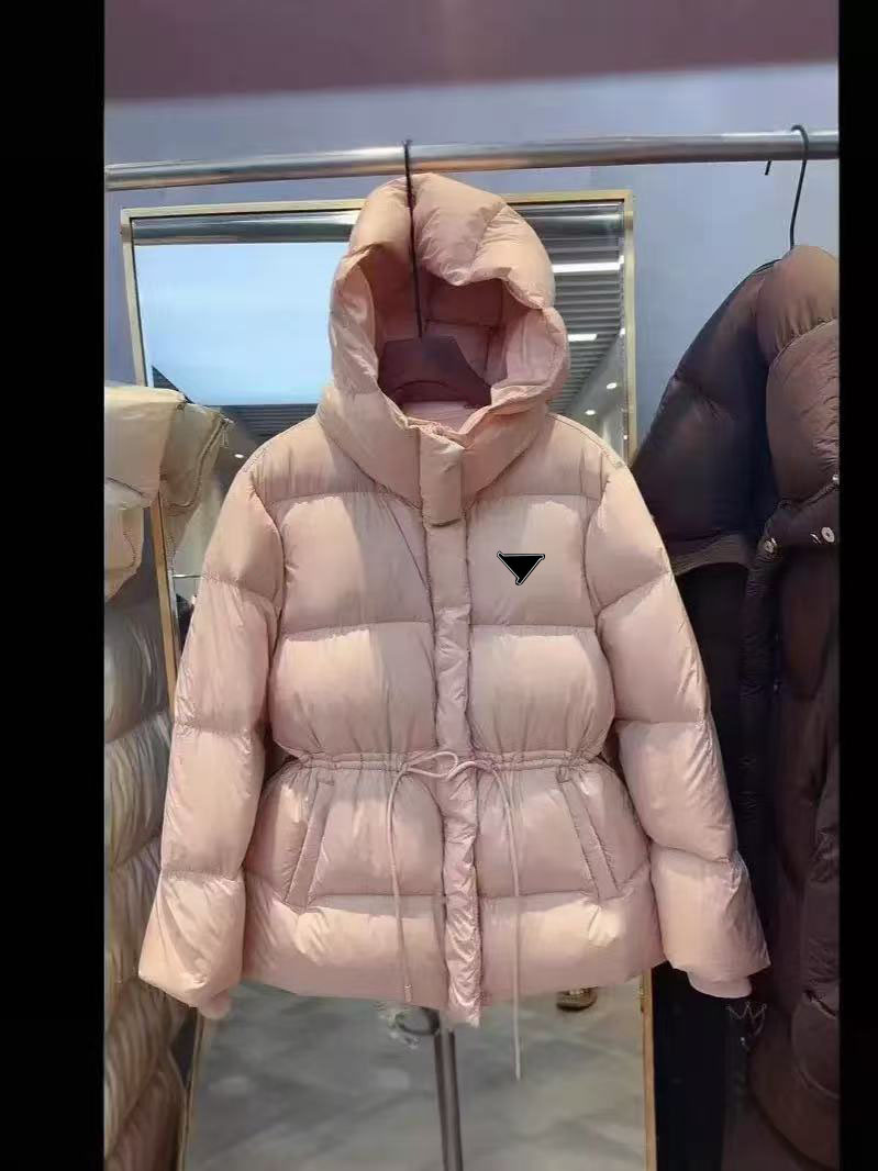 Fashion Designer Women's Down Coats Parkas Jackets Autumn Winter New Women Parka Down Cotton Coat Hooded Padded Parka Jackets Warm Thick Coats Female Outerwear