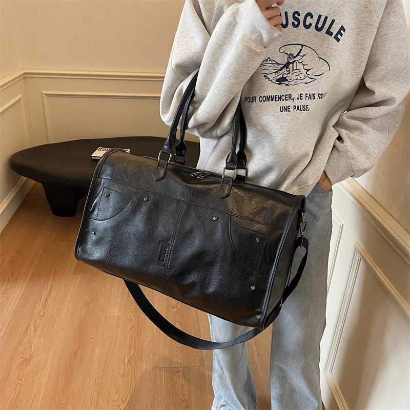 2025 Fi Casual Versatile PU Travel Tote Bags Sense of Luxury High Quality Large Capacity Poparity Travel Bags for Wen Y251209