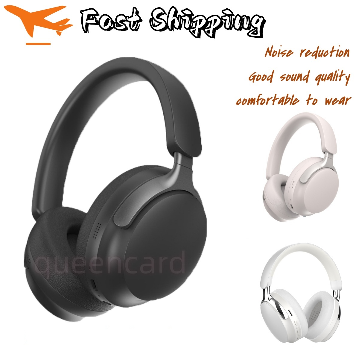 New style Q95 Q65 Q35 Headphones Earphones Wireless Noise Cancelling Bluetooth Headband Headset Noise Cancelling Headset Suitable Headphones Stereo