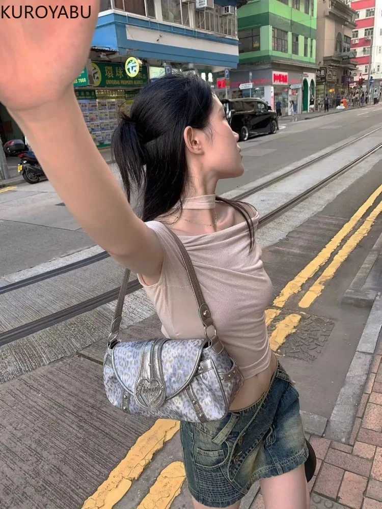 Y2k Bags for Wen 2025 New Arrive Fi Single Bag Korean Harajuku Shoder Sier Underarm Bag Wens Handbags Y251209