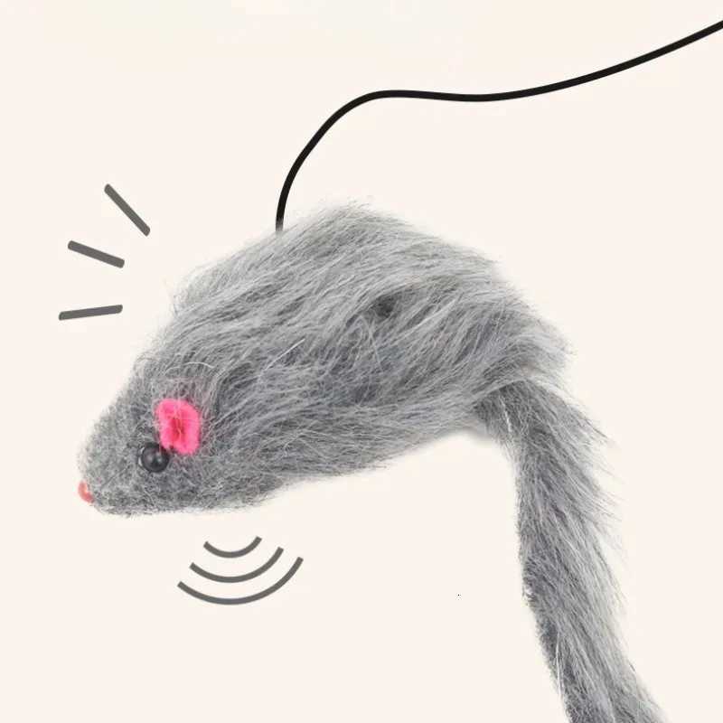 Cat Interactive Toy Hanging Door Mouse Teasing Cat Stick Elastic Clip Door Swing Hanging Jumping Cat Toy Pet Supplies M251209