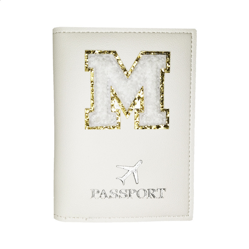 2025 Customizable Letter Passport Luggage Tag Pendant Passport Holder Set y240829