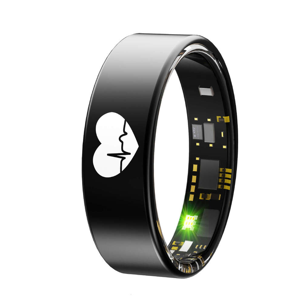 Famous Brand ECG Heart Rate Body Temperature Blood Oxygen Sleep HRV R Ring Smart Health Monitoring