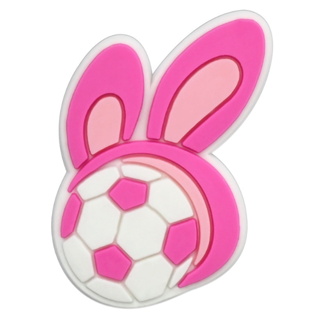 football series shoe flowers decoration buckle pvc soft shoe charms clog accessories DIY hole pin button gift