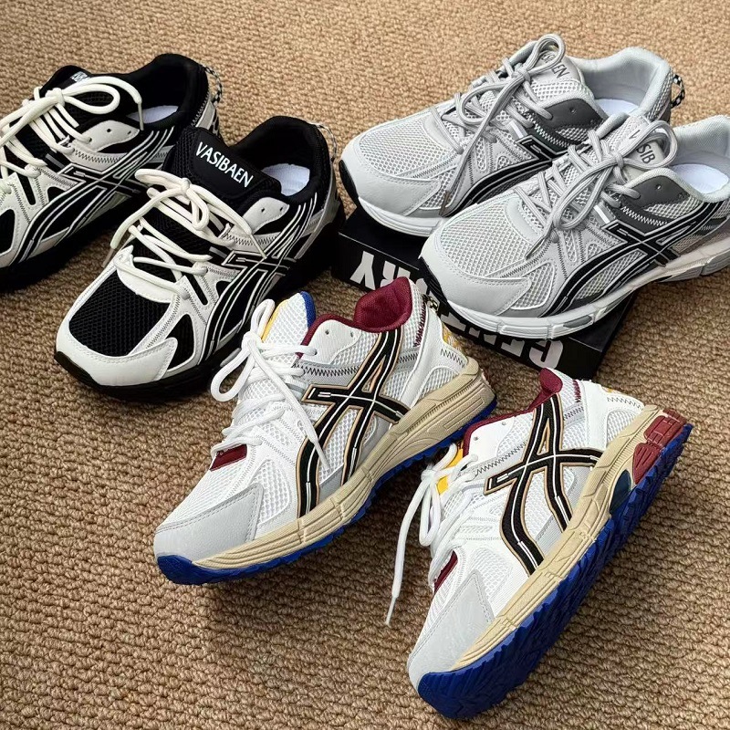 Hot Sale New Design Fashionable Men's Shoes Summer Breathable Mesh Casual Sports Shoes Color blocked Versatile Trendy Sneakers Size 39-44 Free Sh