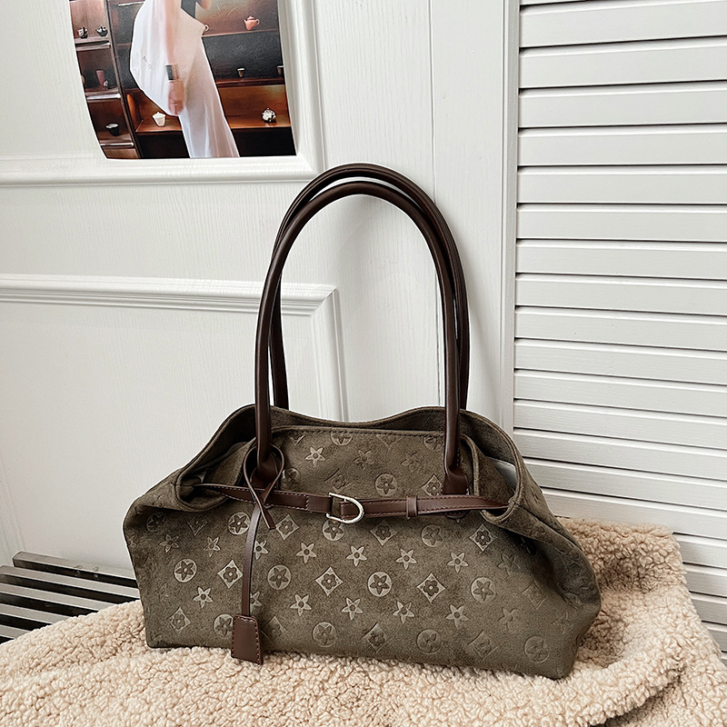 New Design Large Capacity Monogram Bag for Women 2025 Autumn/Winter New Shoulder Bag for Commuting Tote bag free shipping