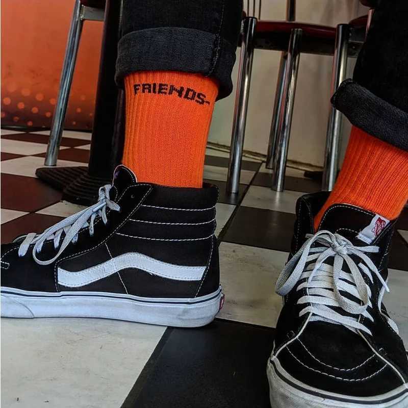 3 pairs Mens Street Style Fashion Sports Socks Basketball Socks Skateboard Socks Cotton Breathable Comfy Crew SocksT251209