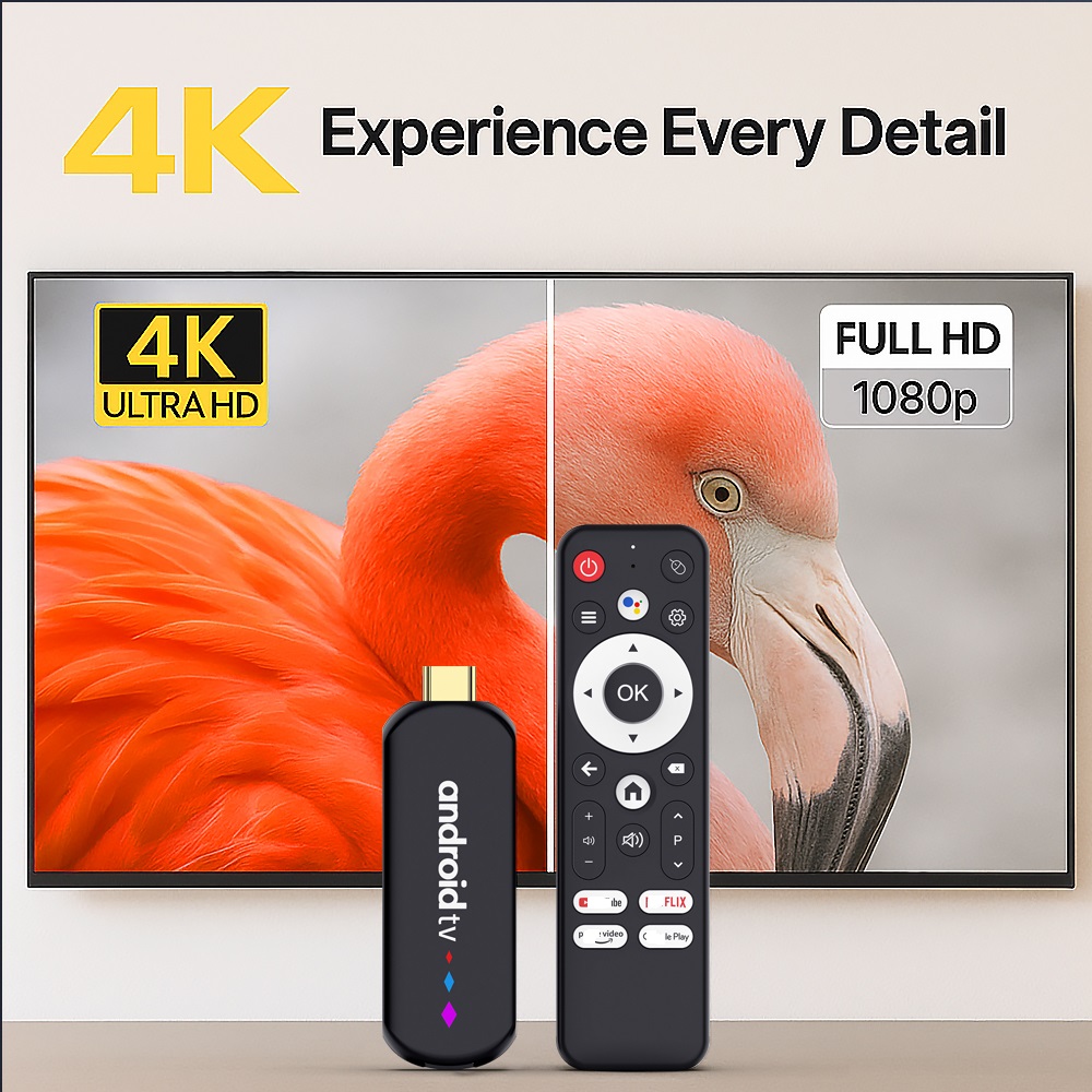 Android 14.0 H96 Max S905L3 TS TV Stick Amlogic S905L Quad Core 4K HDR 2.4G 5G Wifi RAM 2GB ROM 16GB Game Media Player Smart TV Box