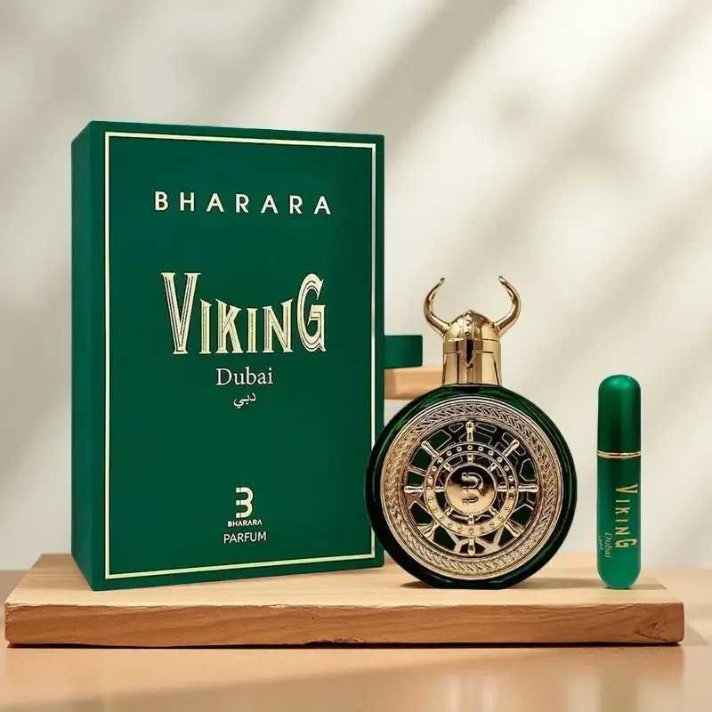 Bharara King Mens Eau de Parfum 34oz 100ml - Refreshing Citrus Musk Scent Long-Lasting Formaldehyde-Free Fragrance DailyT251209