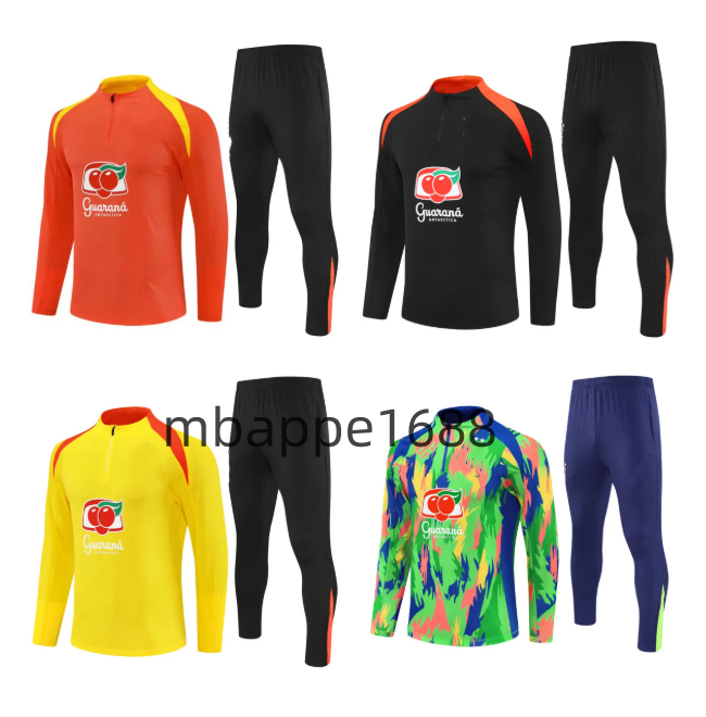 2025 26 Portugal kids tracksuit JOAO FELIX soccer jerseys Brazil training suit RUBEN NEVES BRUNO RONALDO FERNANDES Portuguese adult TRACKSUITs set Men 888