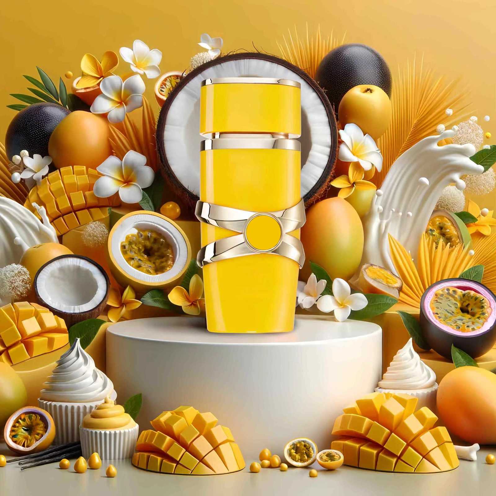 Latafaa yara Womens Perfume 34OZ/100MLUnique shape24hlastingnice scentall agesdailygiftoccasionsT251209