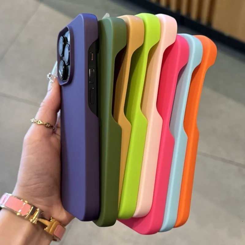 tra Thin Silicone Matte TPU Case for iPhone 16 15 14 Plus 13 12 11 Pro Max Luxury Shockproof Bright Neon Color Soft Cover Skin C251209