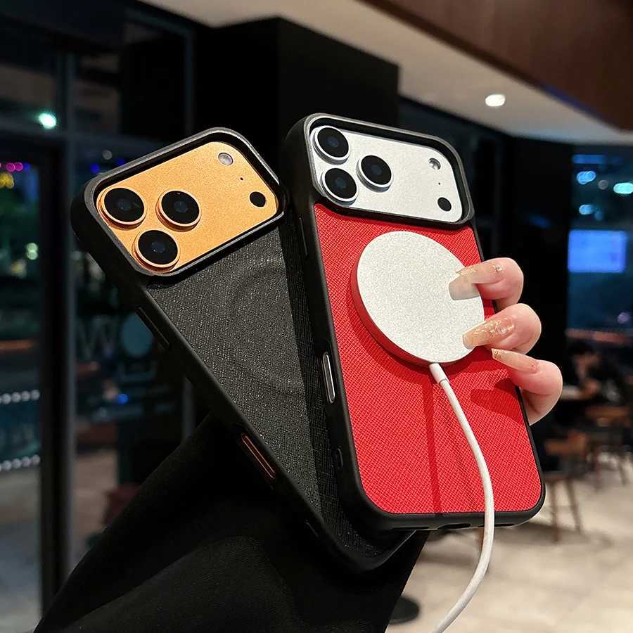 Retro Leather Protection Phone Case for iPhone 17 Air 16 15 14 Plus 13 12 11 Pro Max Charging Function tra Slim Cover C251209