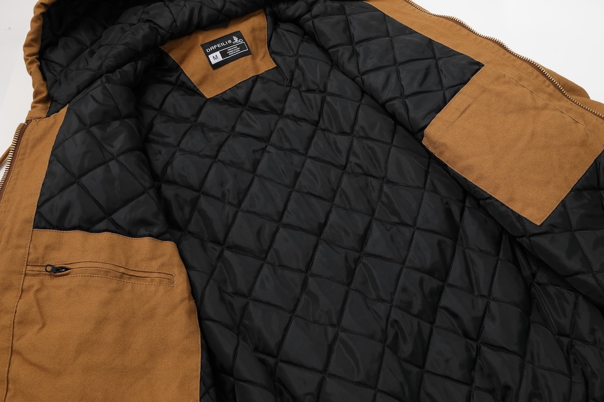 Designer Men's Jacket thicken new puffer jacket mens coat Top Quality J140 vintage classic American mesh lining work jackets With Warm And Windpr