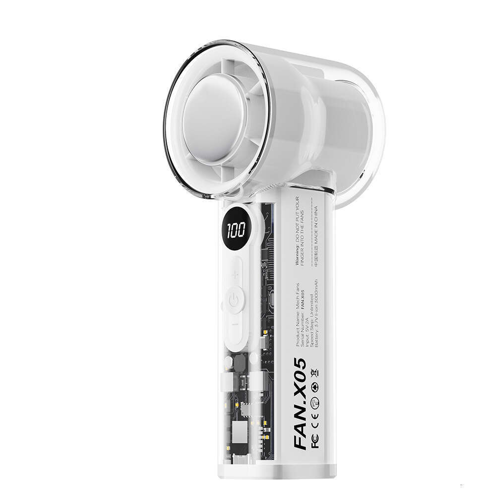 Southeast Asia Hot-Selling Source Factory Digital Display Mini Portable High-Speed Cooling Ice USB Handheld Small Fan