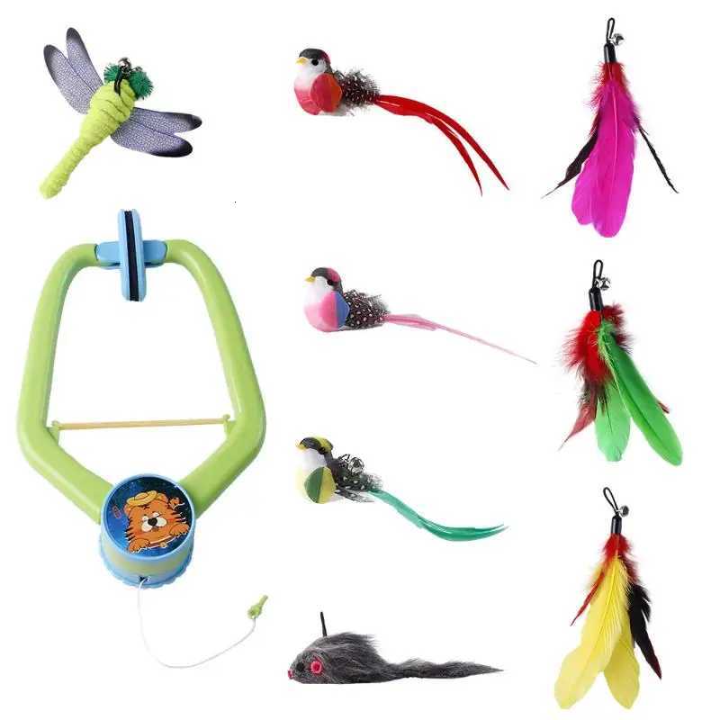 The New Type Of Cat Electric Smart Hanging Door Toy Is A Self-entertainment Entertaining And Cat-teasing Wonder M251209